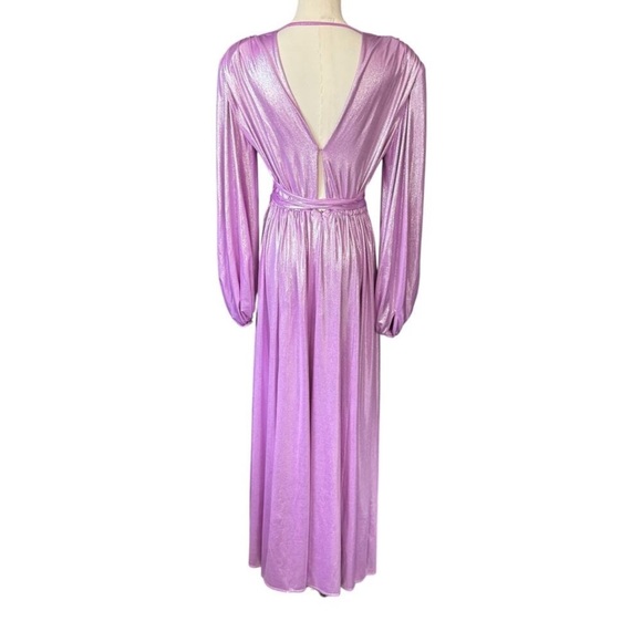 Bronx & Banco Zoe Lilac Maxi Gown Dress - Picture 4 of 6